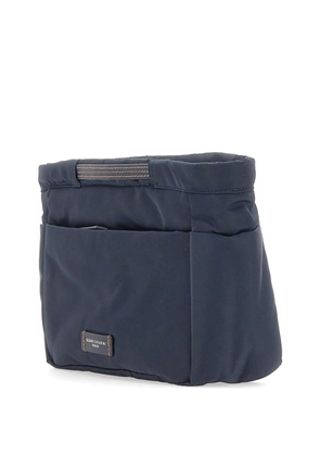 GIANNI CHIARINI BAGSinBAG contrast-stitching clutch bag - Blue