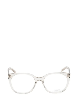 Saint Laurent Eyewear square-frame glasses - Neutrals