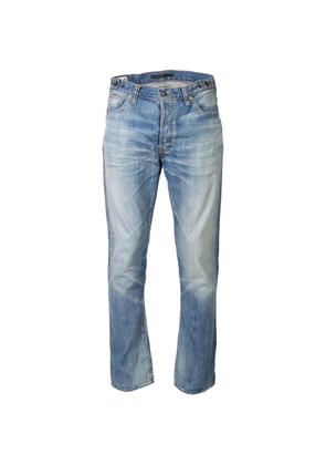 Mastercraft Union faded whiskered jeans - Blue