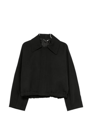 Victoria Beckham Arden zip-up wool jacket - Black