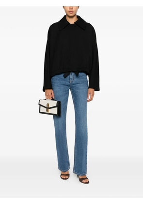Victoria Beckham Arden zip-up wool jacket - Black
