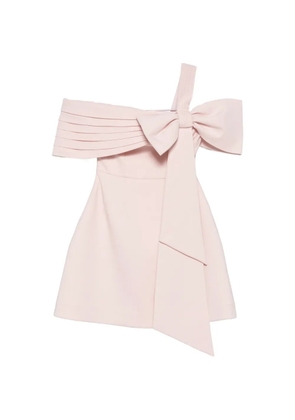 Leen Mougrhabi Calin bow-detail mini dress - Pink