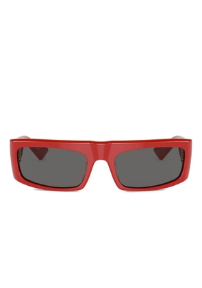 Oliver Peoples rectangle-frame sunglasses - Red