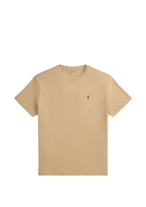 Polo Ralph Lauren logo-embroidered T-shirt - Neutrals