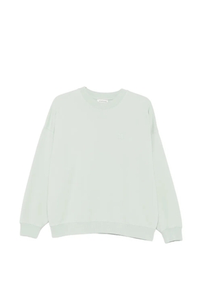 ANINE BING Miles logo-embroidered sweatshirt - Green