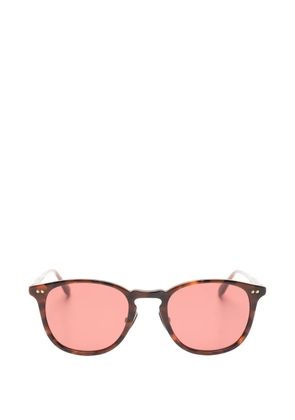 Garrett Leight Kinney J round-frame sunglasses - Brown