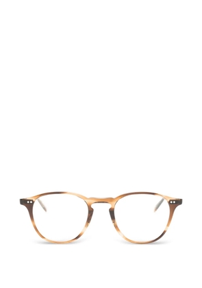 Garrett Leight Hampton round-frame glasses - Brown