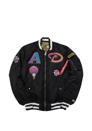 NEW ERA CAP x Alpha Industries reversible bomber jacket - Black