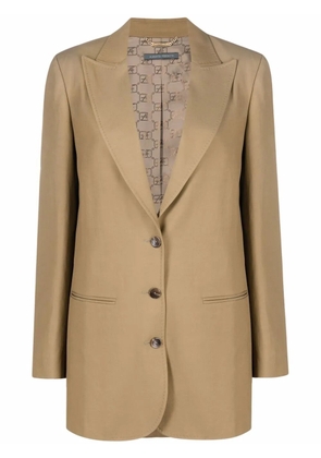 Alberta Ferretti single-breasted blazer - Green