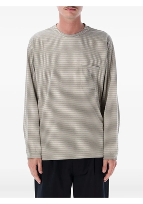 Still by Hand striped long-sleeve T-shirt - Neutrals