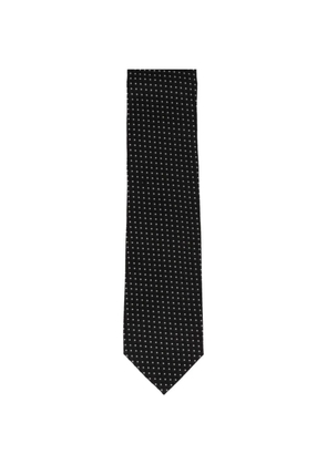 TOM FORD polka-dot tie - Black