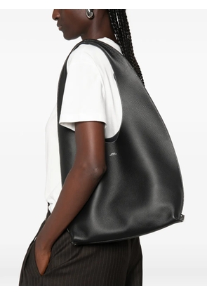 A.P.C. Le Neige grainy-leather shoulder bag - Black