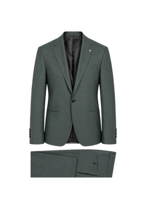LUIGI BIANCHI MANTOVA single-breasted notch-lapel suit - Green