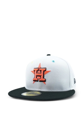 NEW ERA CAP 59FIFTY Houston Astros logo-embroidered cap - White