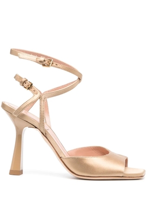 Alberta Ferretti 105mm ankle-strap sandals - Brown