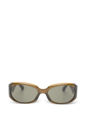 Saint Laurent Eyewear square-frame sunglasses - Brown