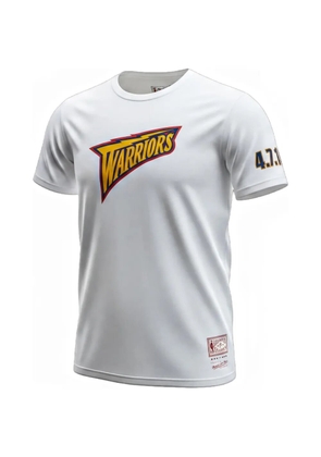 Mitchell & Ness NBA Golden State Warriors logo T-shirt - White