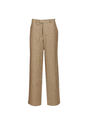 Emporio Armani belt-loop trousers - Neutrals