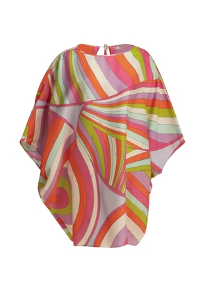PUCCI Iride abstract-print mini dress - Pink