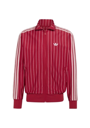 adidas Firebird pinstripe-print track jacket - Red