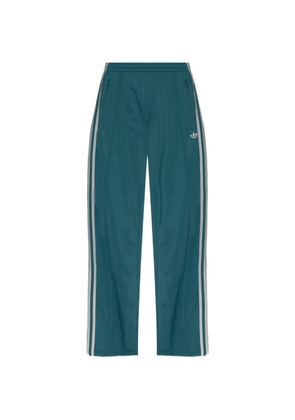 adidas side-stripe wide-leg track pants - Green