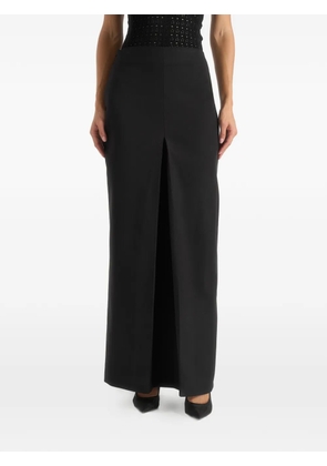 Manière De Voir Regine box-pleat maxi skirt - Black