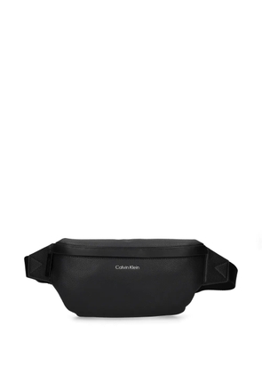 Calvin Klein logo-lettering belt bag - Black
