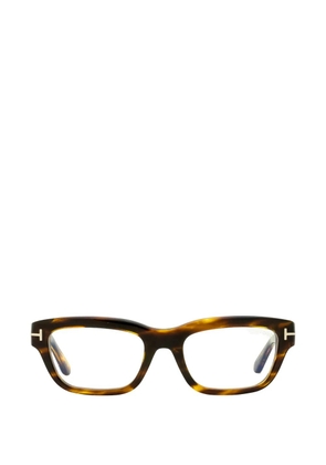 TOM FORD Eyewear rectangular-frame glasses - Brown