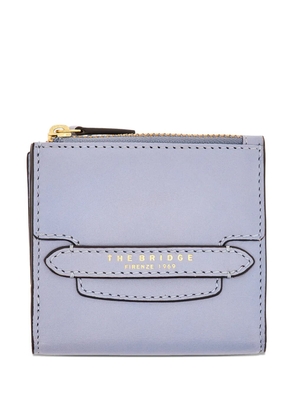 The Bridge leather wallet - Blue