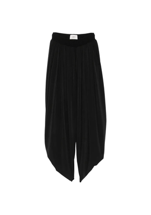 Coperni sarouel gathered trousers - Black