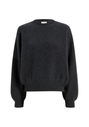 KHAITE Margaux sweater in charcoal - Grey