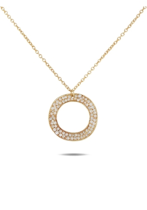 IPPOLITA diamond circular-pendant necklace - Gold