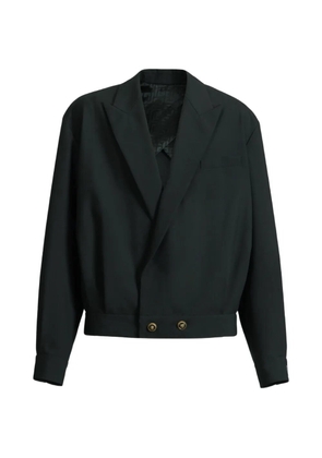 Balmain wool 2-button jacket - Black