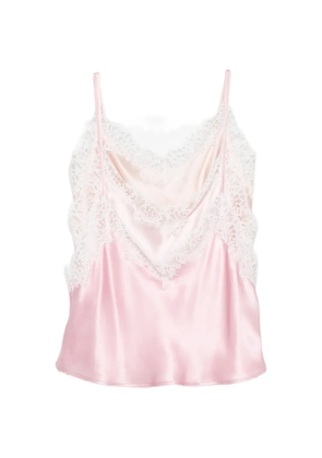 Viktor & Rolf lace-trim blouse - Pink