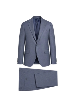 ETIEM TEXTIL S.L. single-breasted textured suit - Blue