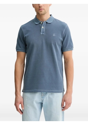 Marc O'Polo logo-embroidered piqué polo shirt - Blue