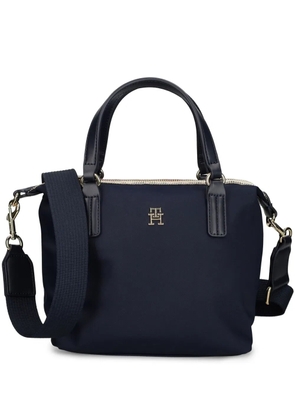 Tommy Hilfiger logo-plaque tote bag - Blue