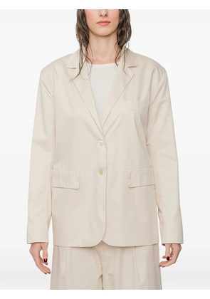 SUSANNE BOMMER single-breasted cotton blazer - Neutrals