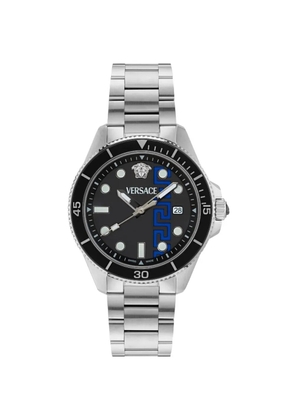 Versace Greca Force 42mm watch - Black
