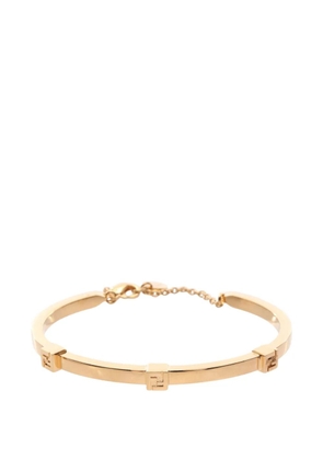 Fendi Pre-Owned Forever FF-logo bracelet - Gold