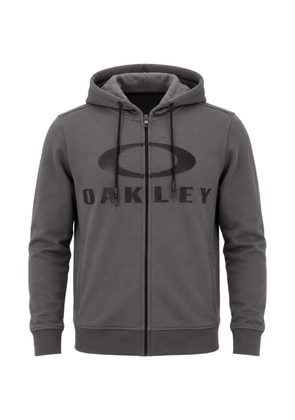 Oakley Bark logo-print hoodie - Grey
