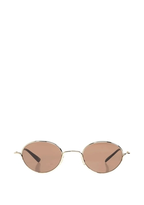 Alexander McQueen Eyewear round-frame sunglasses - Gold