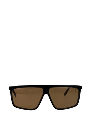 Karl Lagerfeld Navigator geometric-frame sunglasses - Black