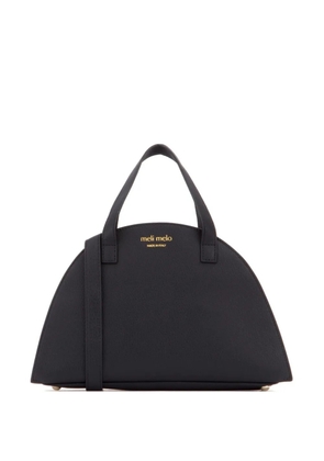 Meli Melo logo-print tote bag - Black