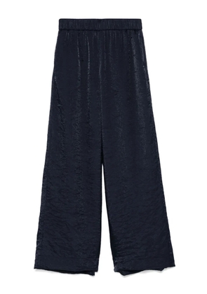 Peserico crinkle-effect trousers - Blue