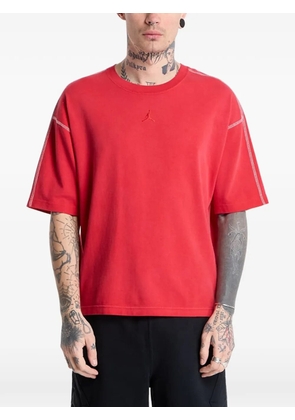 Jordan Flight contrast-stitch T-shirt - Red