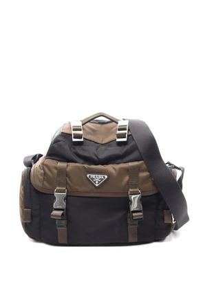 Prada Pre-Owned 2010s Re-Nylon shoulder bag - Black