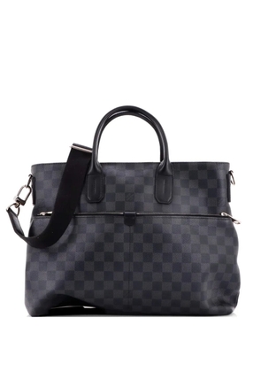 Louis Vuitton Pre-Owned 7 Days A Week Handbag Damier Graphite tote bag - Black