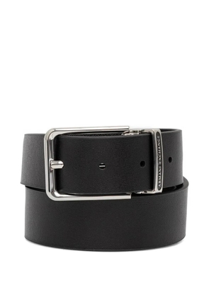 Armani Exchange logo-detail belt - Black