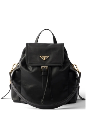 Prada Explore medium nappa leather backpack - Black